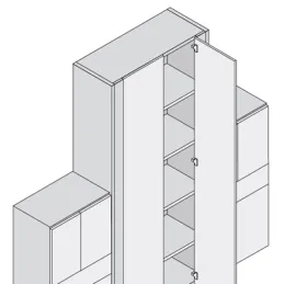Klizač od 90° SLIDE-ON s podloškom