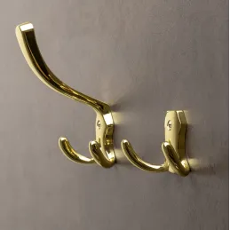 Vješalica MIKEL XL / Zlatna sjajna