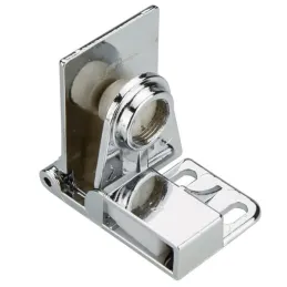 Središnji ovjes za staklena vrata UNION bez bušenja / Sjajni krom