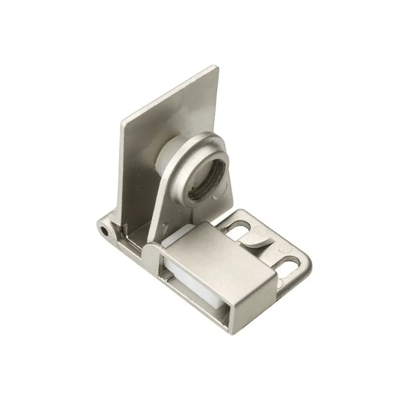 Središnja šarka za staklena vrata UNION bez bušenja / Satenski nikal