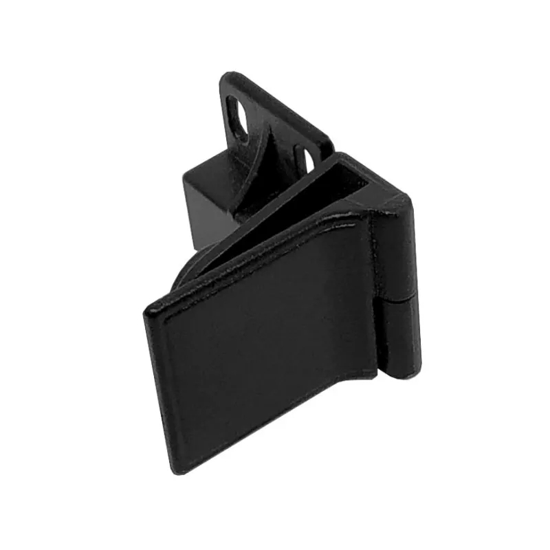 Središnja šarka za staklena vrata UNION bez bušenja / Crna mat