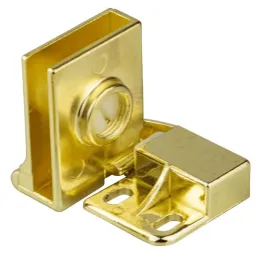 Závjes za staklena vrata UNION bez bušenja - Par / Sjajno zlatna