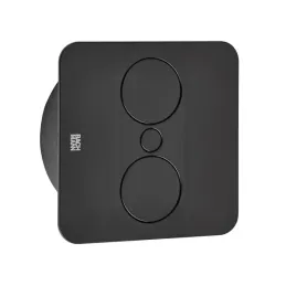 Električna utičnica Twist square 2x 230V / Crna mat