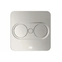 Električna utičnica Twist square 1x 230V + USB A-C / Nehrđajući čelik