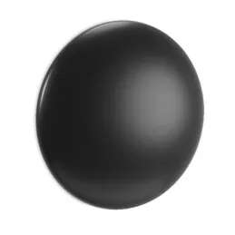 Samoljepljivi zaustavljač za vrata INTRO / Crna mat