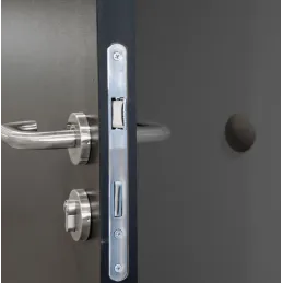 Samoljepljivi zaustavljač za vrata INTRO / Crna mat