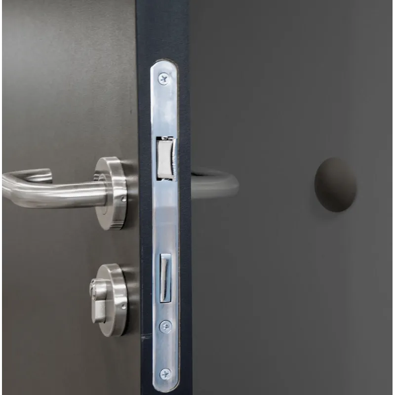 Samoljepljivi zaustavljač za vrata INTRO / Crna mat