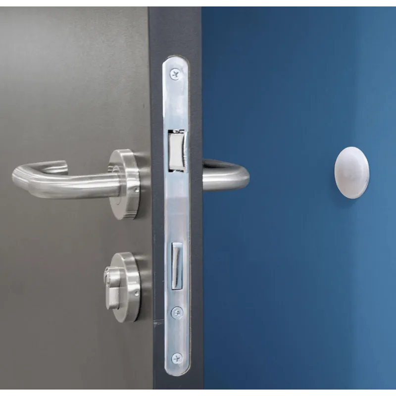 Samoljepljivi zaustavljač za vrata INTRO / Bijela mat