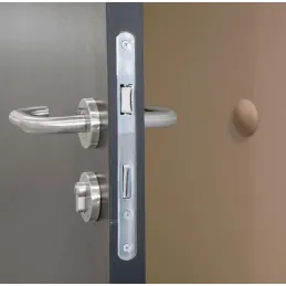 Samoljepljivi graničnik za vrata INTRO / Bež