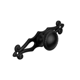 Ručka knopka ANET / Crna mat