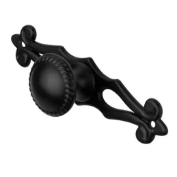 Ručka knopka ANET / Crna mat