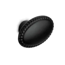 Ručka knopka BANKOK / Crna mat