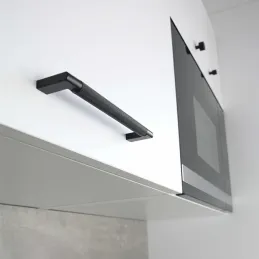 Ručka INDUST / Crna mat