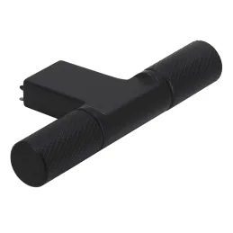 Ručka knopka INDUST DUO / Crna mat