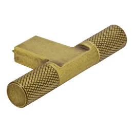 Ručka knopka INDUST DUO / Starozlatna