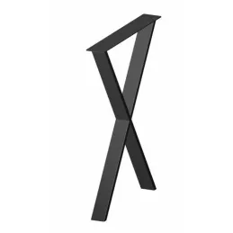 Stolna noga EVEREST / Crna mat