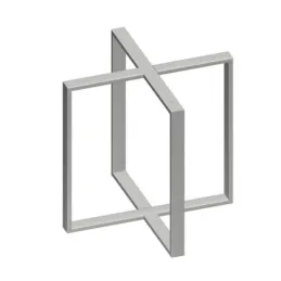 Stolna konstrukcija EMPORIO / Crna mat