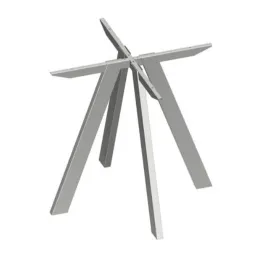 Stolna konstrukcija DOMINICA / Crna mat