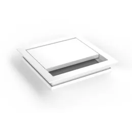 Prolaz za kabele GRACIA 100 x 100 mm / Bijela mat