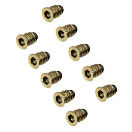 Navojna matica s prirubnicom Cink / 10 kom