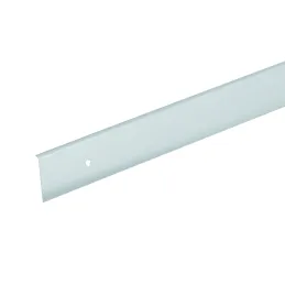 Završna letvica ravni rub za radnu ploču 38 mm / Nehrđajući čelik