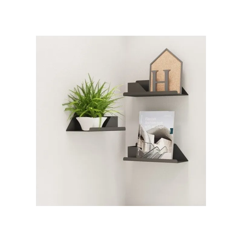 Metalna polica NOVA / Antracit