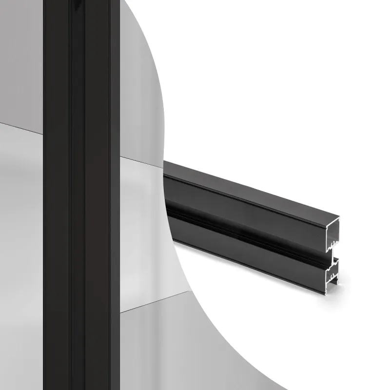 Stalak za modularni ormarni sustav ZERO / Crna mat