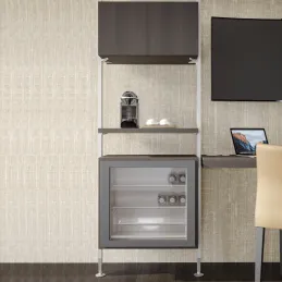 Set ručki za ormarić za modularni garderobni sustav ZERO / Bež