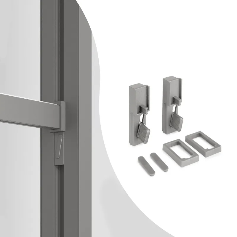 Set držača za šipku za kapute za garderobni modularni sustav ZERO / Bež