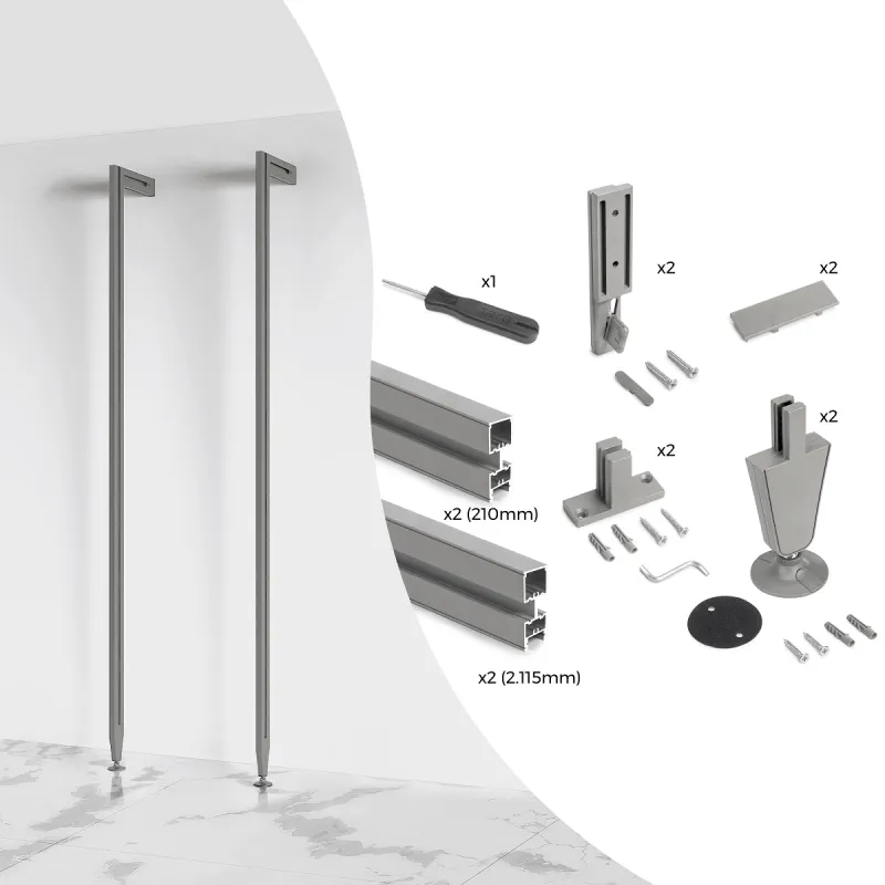 Modularni ormar ZERO 2115 mm - 2 stupa / Bež