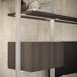 Modularni ormar ZERO 2115 mm - 3 stupa / Bež