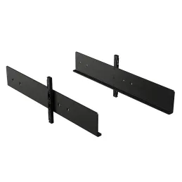 Set ručki za izvlačne košare za modularni ormarni sustav ZERO / Crna mat