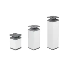 Namještajna noga LEX / Mat bijela