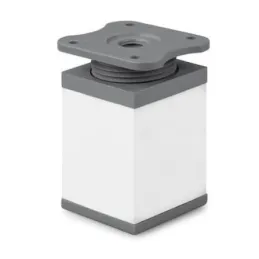 Namještajna noga LEX / Mat bijela