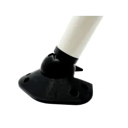 Nagibna stolna noga CUBIC / Bijela mat