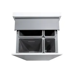 Výsuvni kanta za otpad STRONGBIN 600 - 72L / Siva