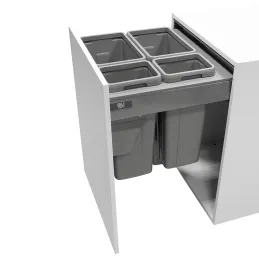 Výsuvni kanta za otpad STRONGBIN 600 - 72L / Siva