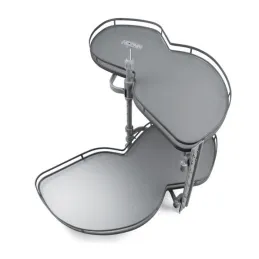 Kutna torbica za pojas SUPLIMO s prigušivanjem / Antracit