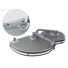 Kutna torbica za pojas SUPLIMO s prigušivanjem / Antracit