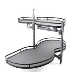 Kutna torbica za pojas SUPLIMO s prigušivanjem / Antracit