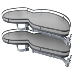 Kutna torbica za pojas SUPLIMO s prigušivanjem / Antracit