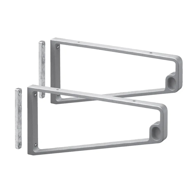 Držač police SOLARIS / Mat krom - par