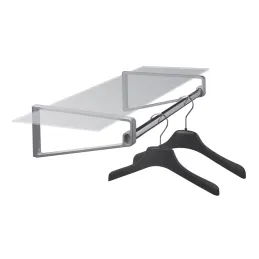 Držač police SOLARIS / Mat krom - par