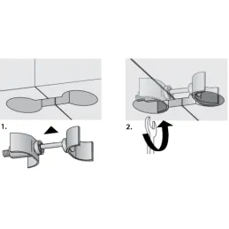 Vijak za spajanje radnih ploča AVB