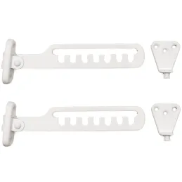 Okovi za blokadu prozora - 2 kom / Bijelo