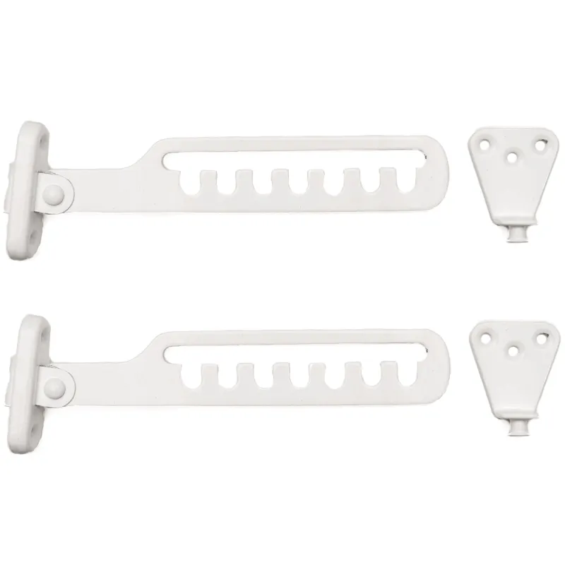 Okovi za blokadu prozora - 2 kom / Bijelo