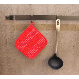 Profil s kukama za vješanje police FERE / Crni grafit