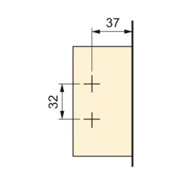 Zglob za otvaranje bez ručki, naloženi EXLUSIVE X91 s 3D podložkom / Titan