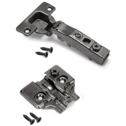 Zavjesna šarka s ublaživačem EXLUSIVE X91 s 3D podloškom / Titan