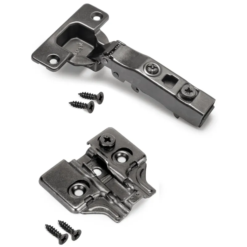 Zavjesna šarka s ublaživačem EXLUSIVE X91 s 3D podloškom / Titan